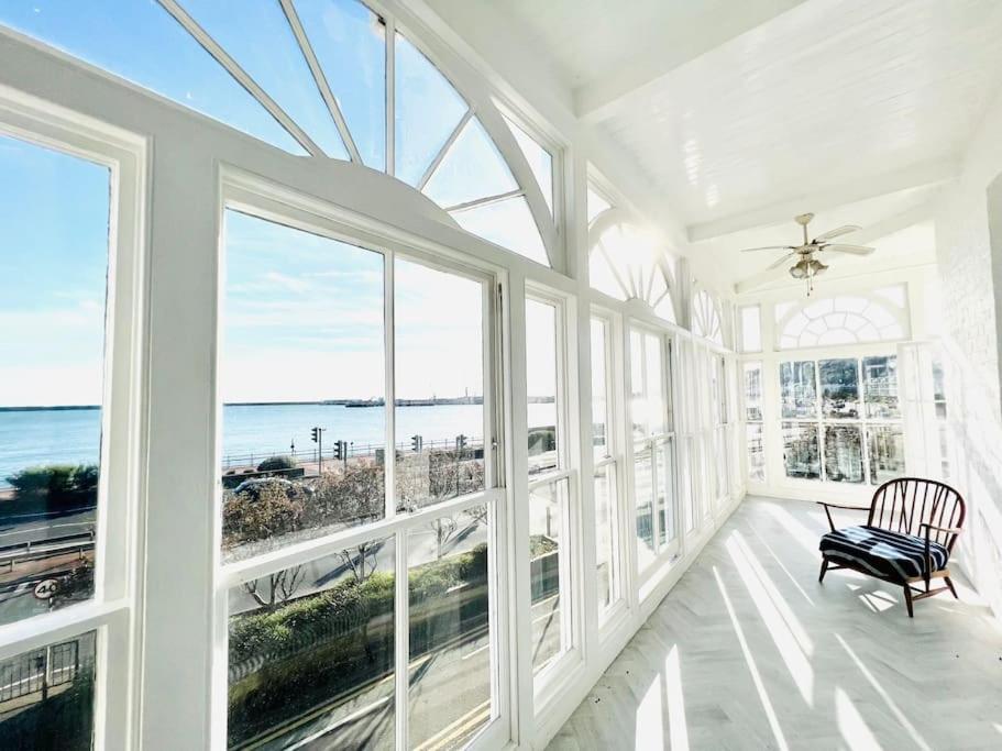 Flat 4 Marine Parade House, 1 East Cliff- Next To Dover Port, White Cliffs, Beach, Castle 外观 照片